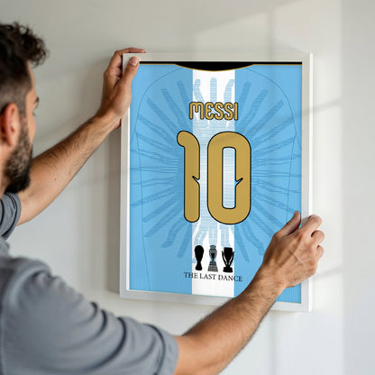 Messi Last Dance Kit Poster
