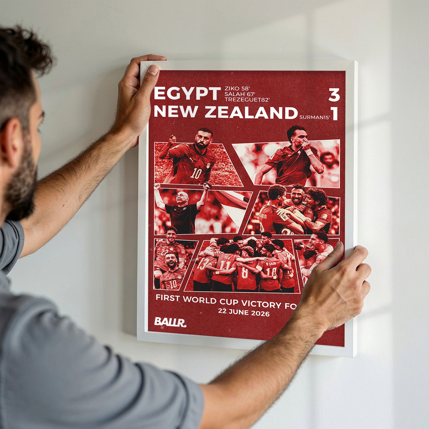Egypt's First World Cup Win Moment
