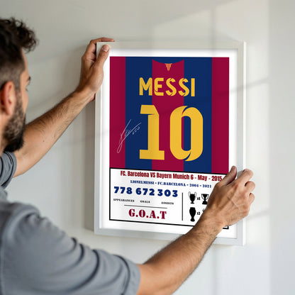 Messi Goal vs Bayern Munich 2015 Kit