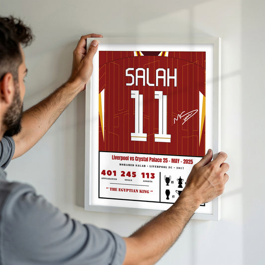 Mohamed Salah's Iconic Season 24/25 Kit