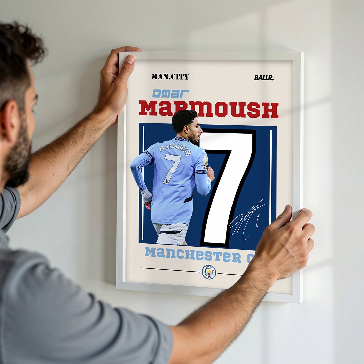 Omar Marmoush Man City Debut