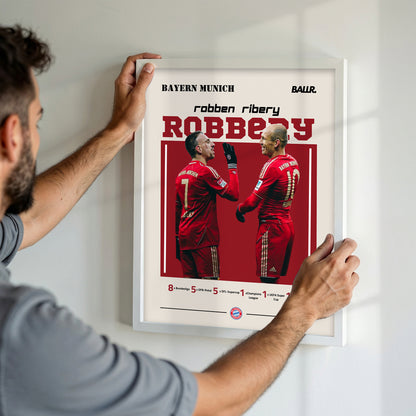 Arjen Robben x  Franck Ribéry "Robbery "