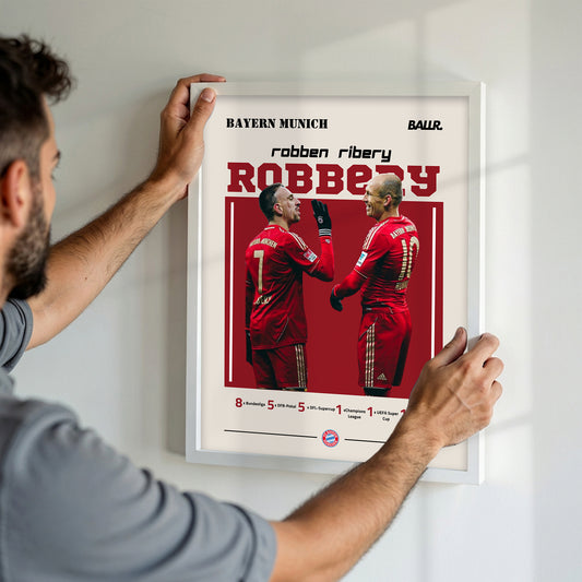 Arjen Robben x  Franck Ribéry "Robbery "