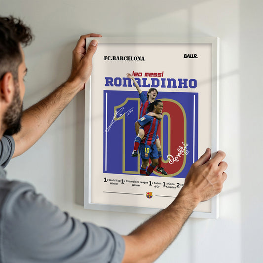 Ronaldinho x Messi 2005