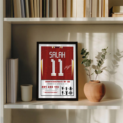 Mohamed Salah's Iconic Season 24/25 Kit