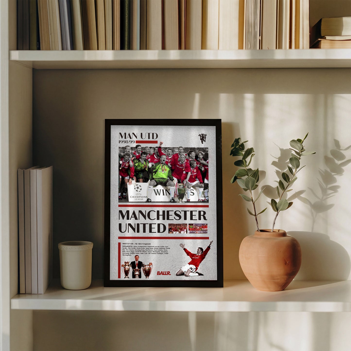 Manchester United 1998/1999 Iconic Treble Season