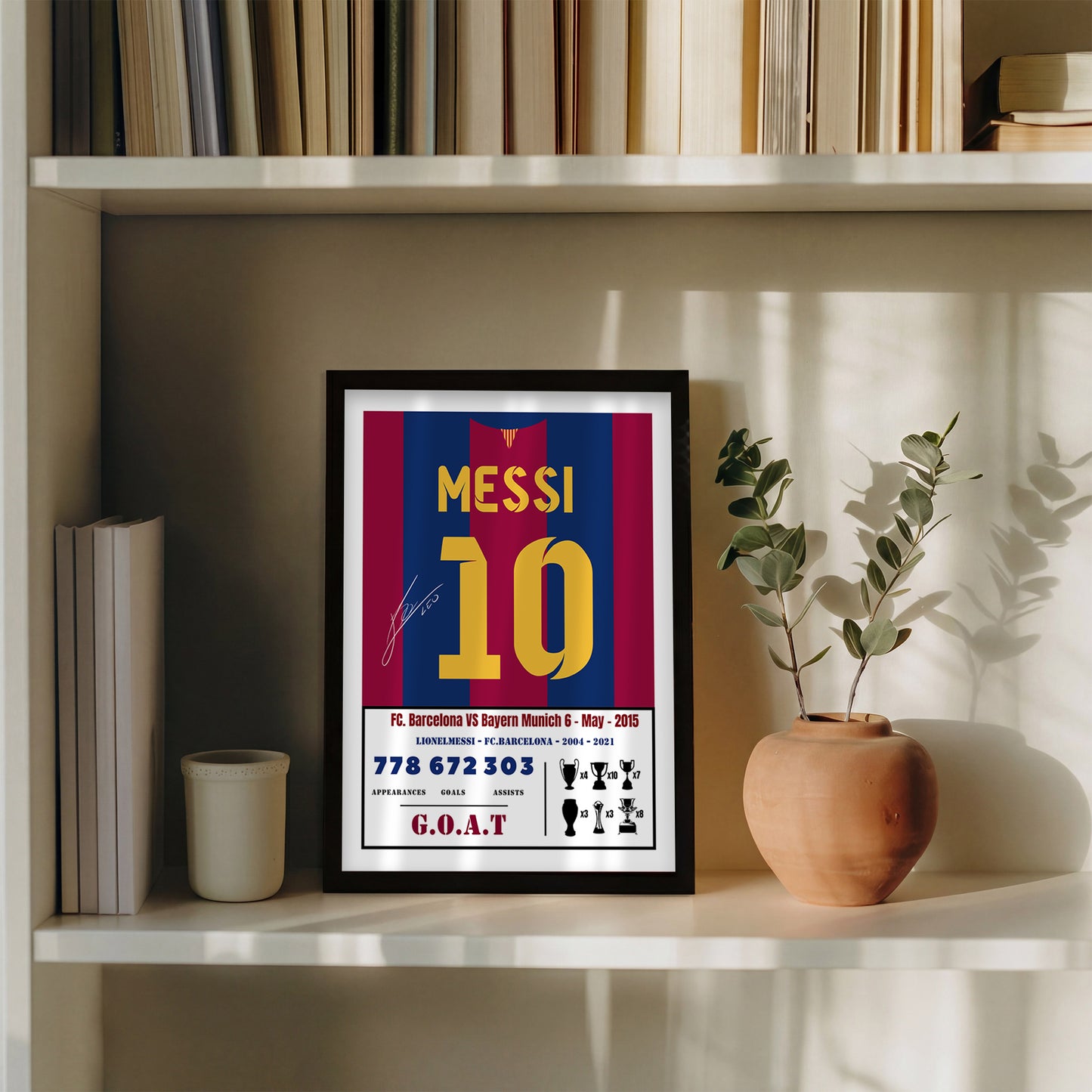 Messi Goal vs Bayern Munich 2015 Kit