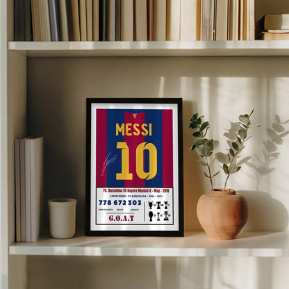 Messi Goal vs Bayern Munich 2015 Kit