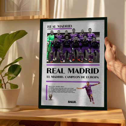 Real Madrid 16/17 UCL Champions