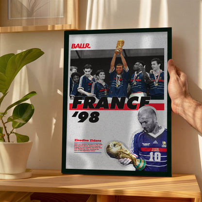 France Winning The World Cup 1998