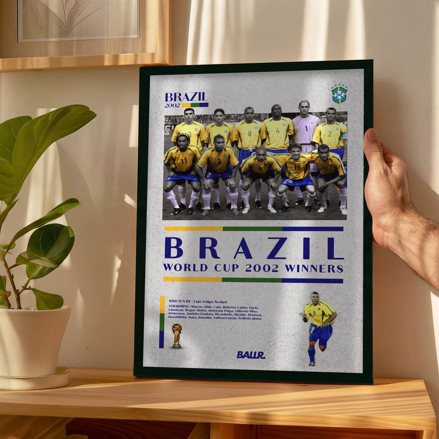 Brazil Winning The World Cup 2002