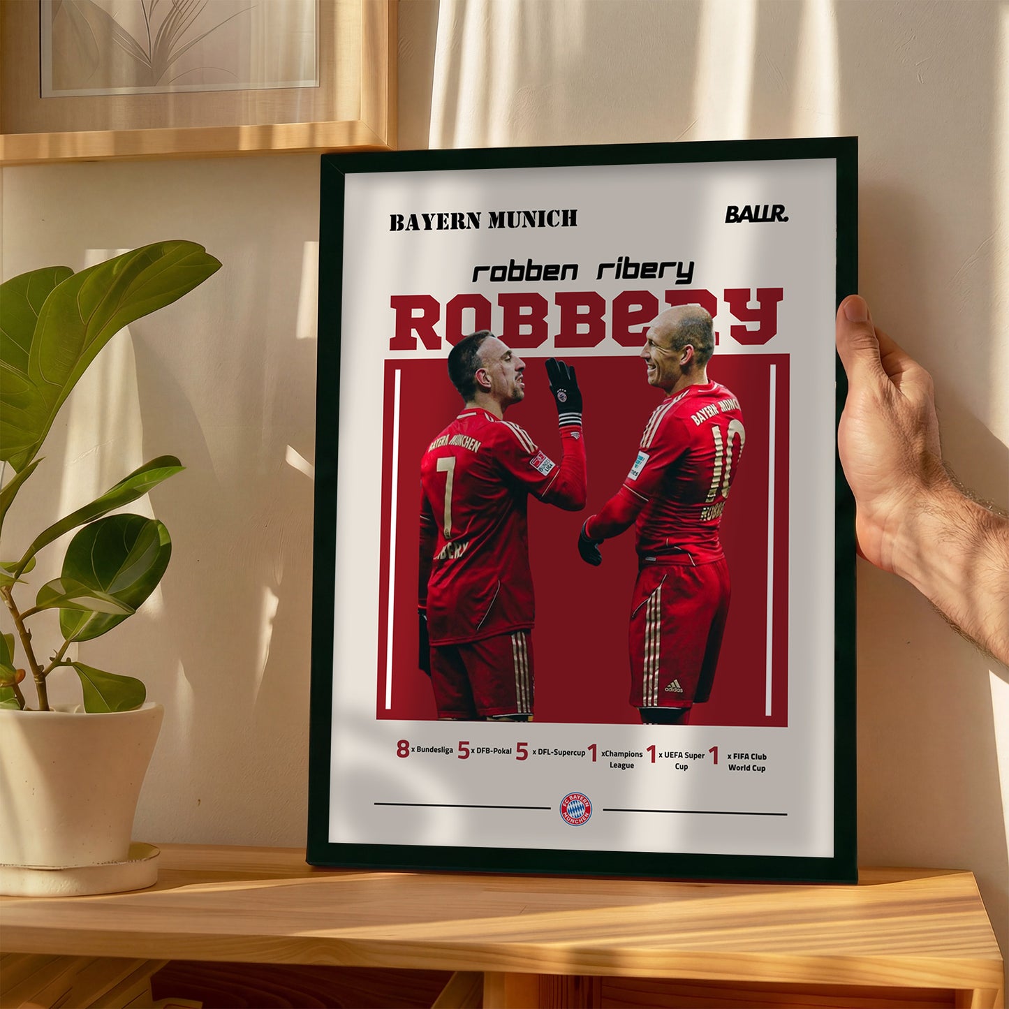 Arjen Robben x  Franck Ribéry "Robbery "