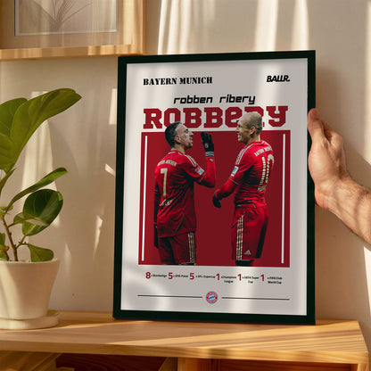 Arjen Robben x  Franck Ribéry "Robbery "