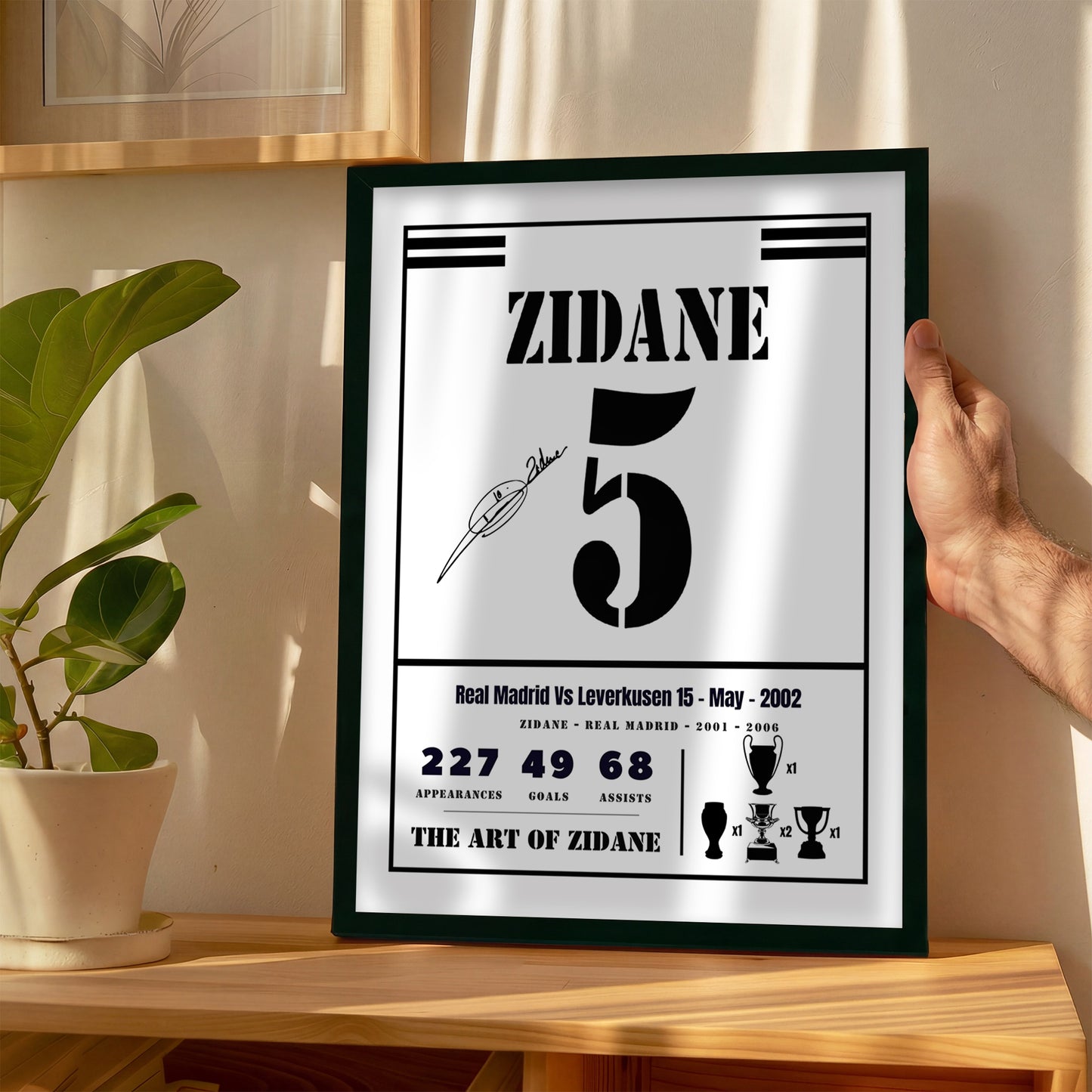 Zidane Kit 2002 Vs Leverkusen