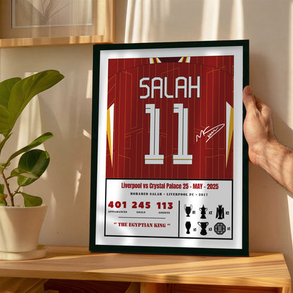 Mohamed Salah's Iconic Season 24/25 Kit