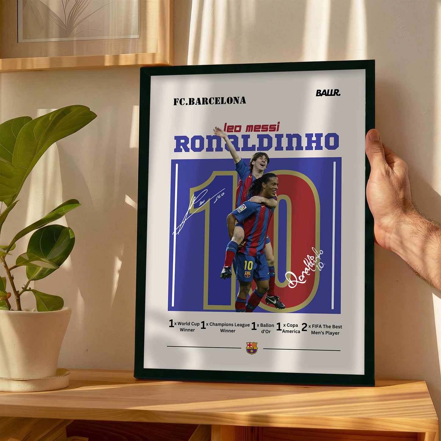 Ronaldinho x Messi 2005