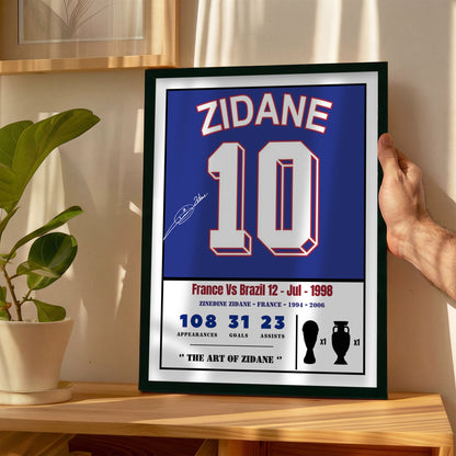 Zidane France 1998 Kit