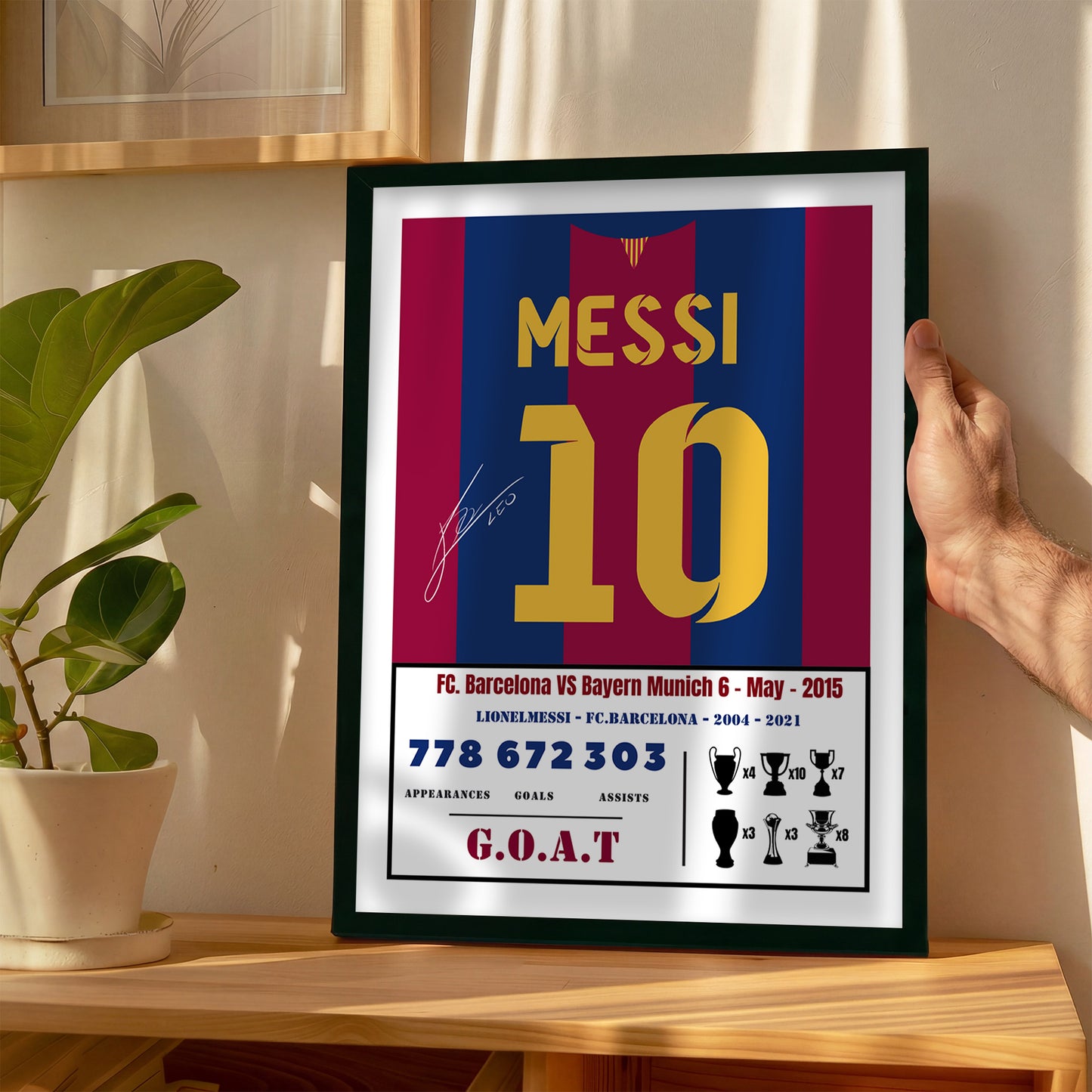 Messi Goal vs Bayern Munich 2015 Kit