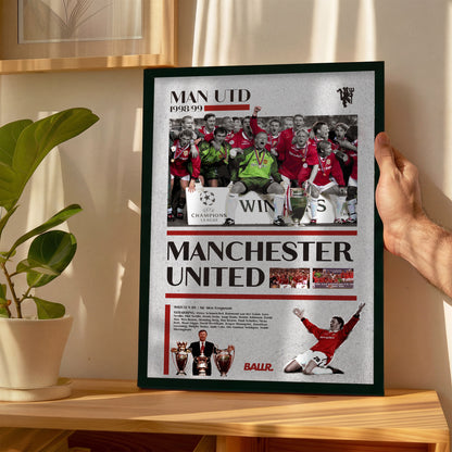 Manchester United 1998/1999 Iconic Treble Season
