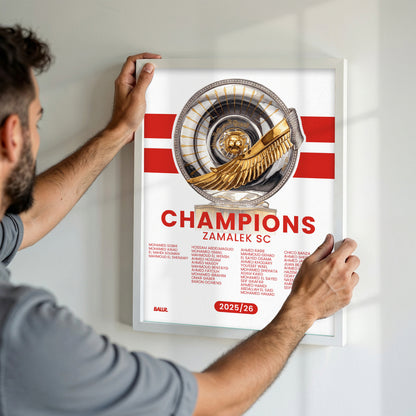 Zamalek League Champions Squad Name 25/26