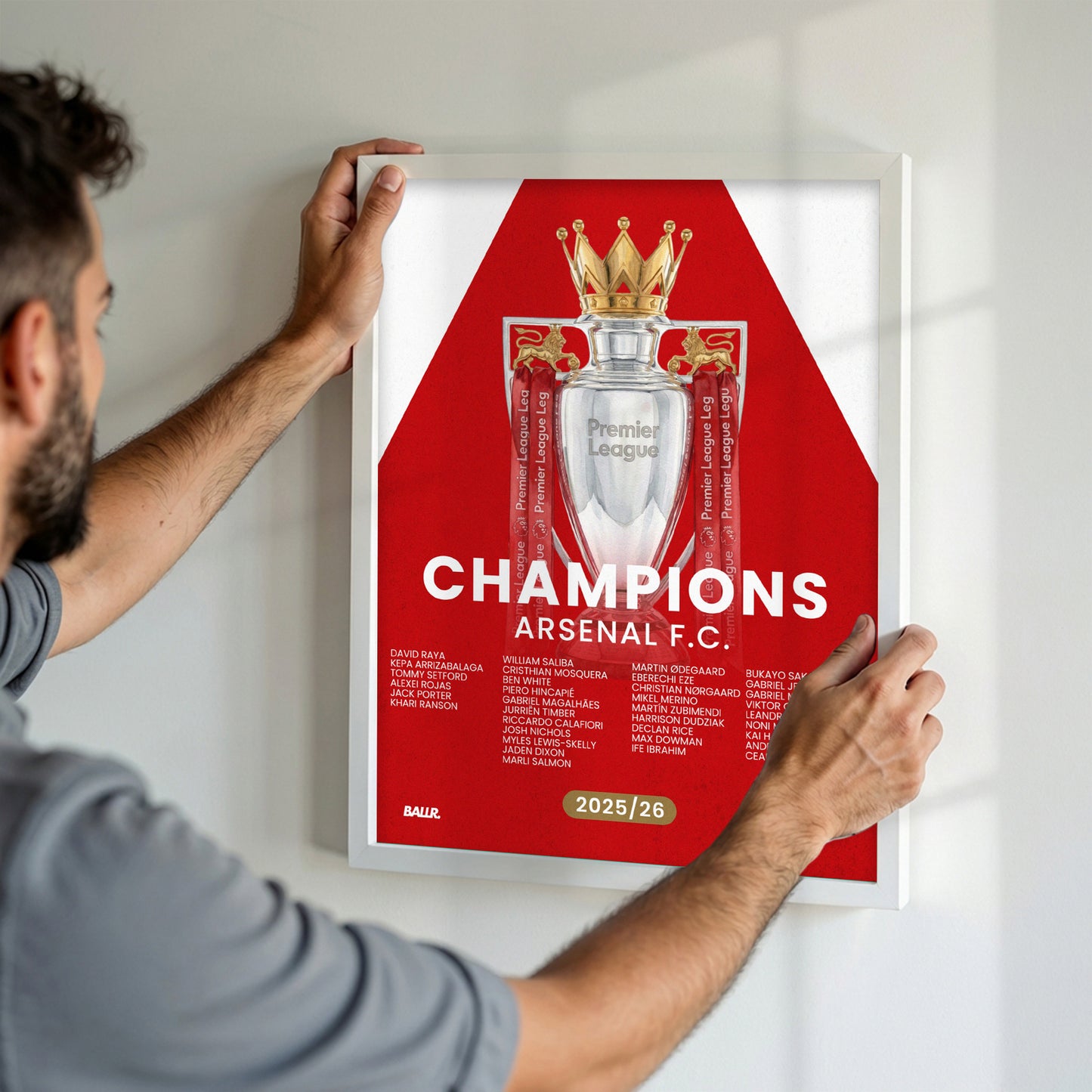 Arsenal Premier League Champions 25/26