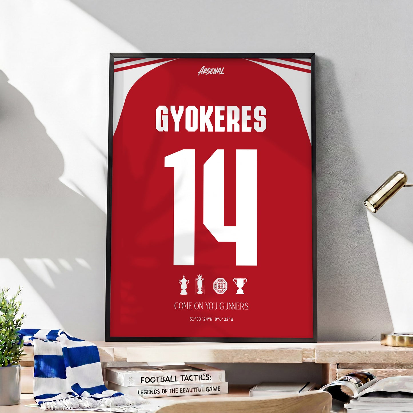 Gyokeres Arsenal Kit 25/26