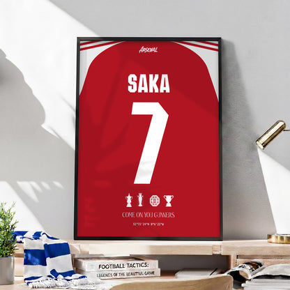 Bukayo Saka Arsenal Kit 25/26
