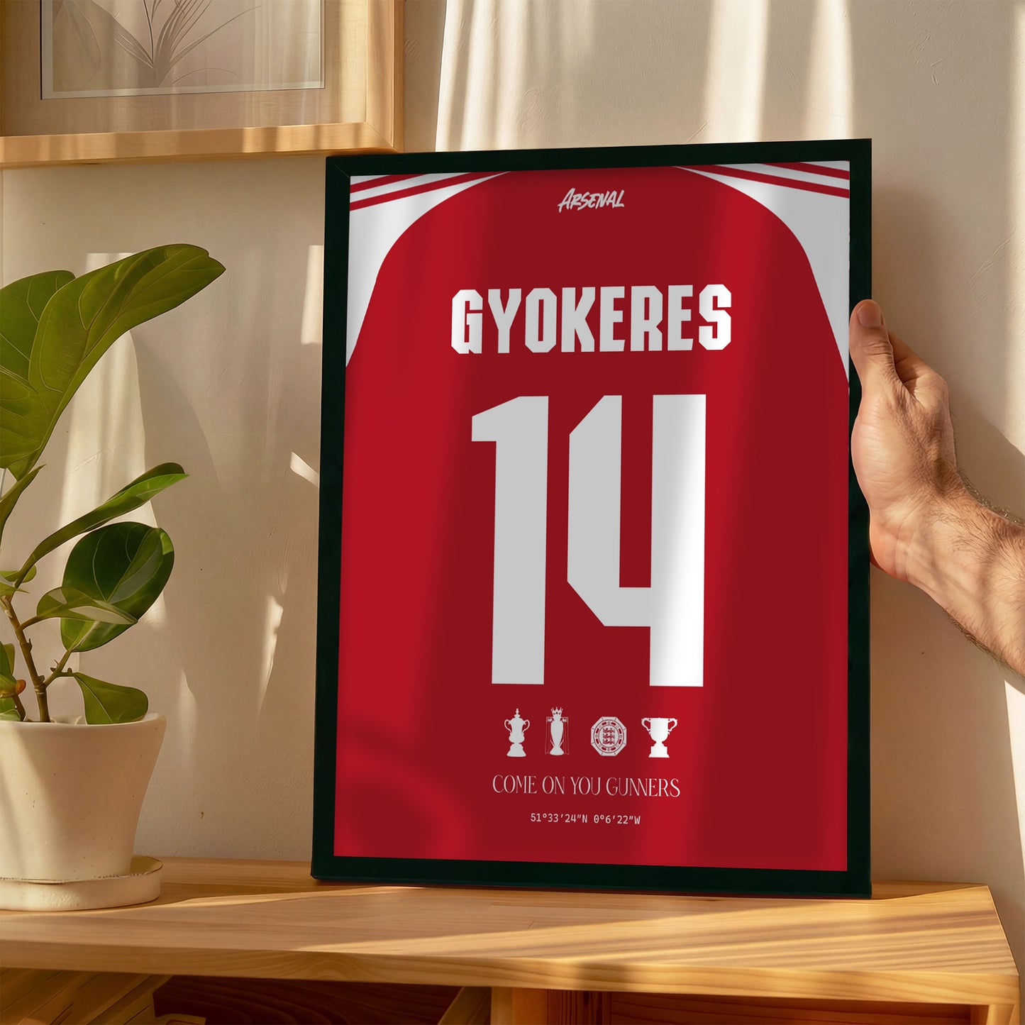 Gyokeres Arsenal Kit 25/26