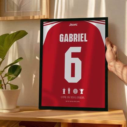 Gabriel Arsenal Kit 25/26