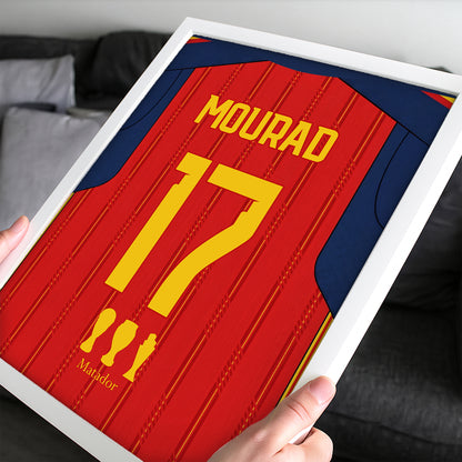 Personalised Spain 2026 World Cup