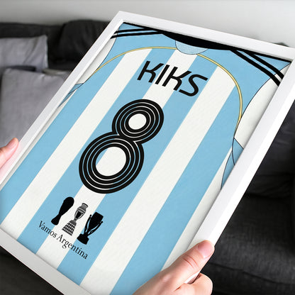 Personalised Kit Argentina 2006 World Cup