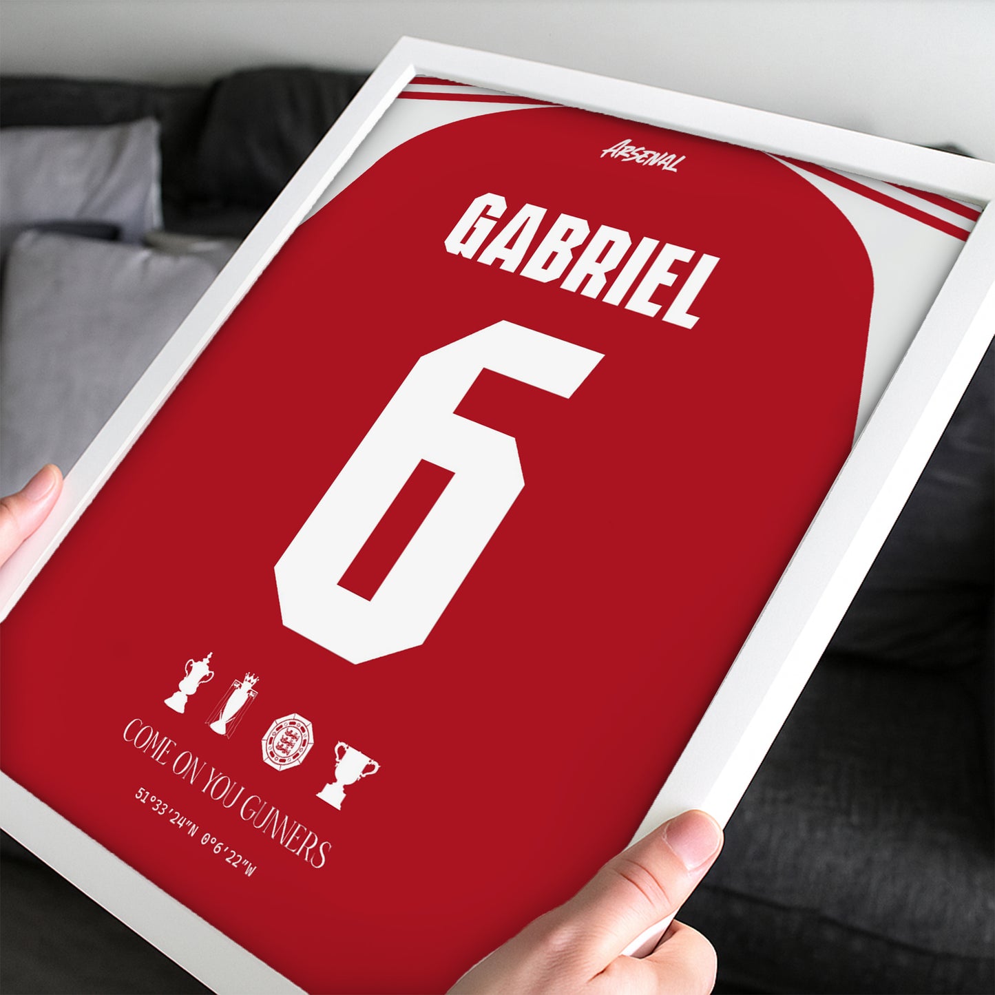 Gabriel Arsenal Kit 25/26