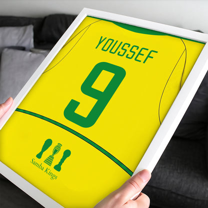 Personalised Brazil 2002 World Cup
