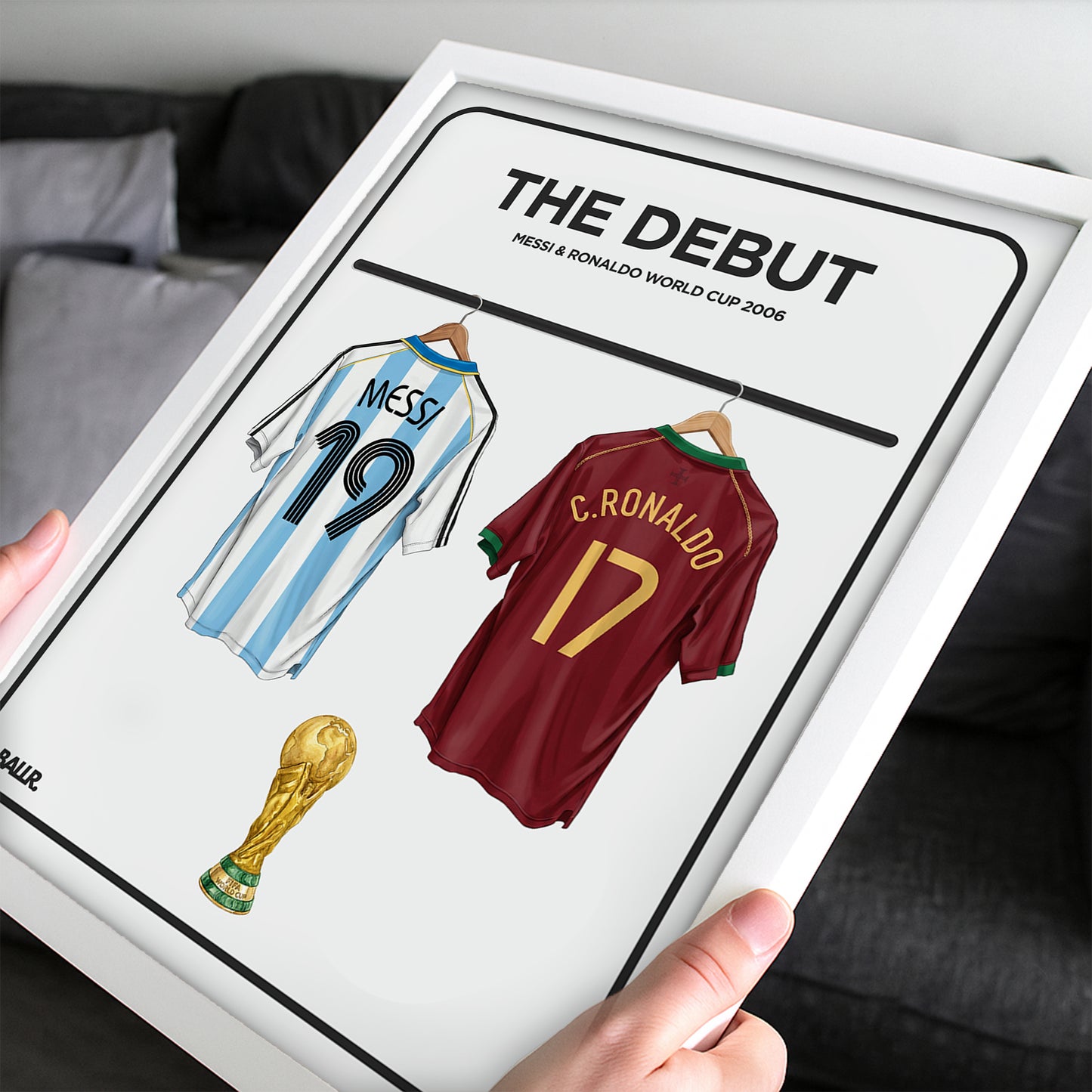 The Debut of Messi & Ronaldo
