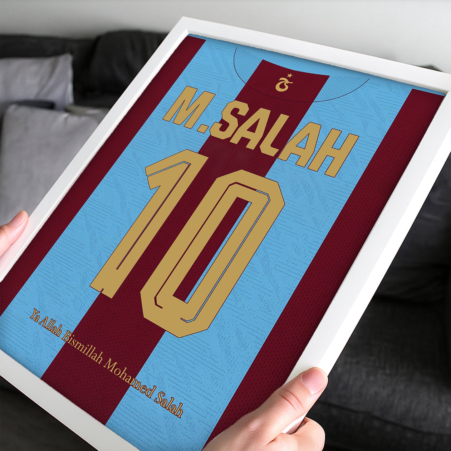 Mohamed Salah Trabzonspor Kit Poster