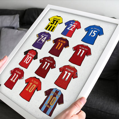 Mohamed Salah Clubs Legacy Kits Version
