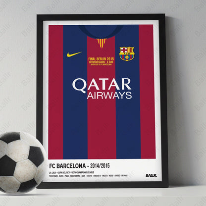 Barcelona 14/15 UCL Final Front Kit