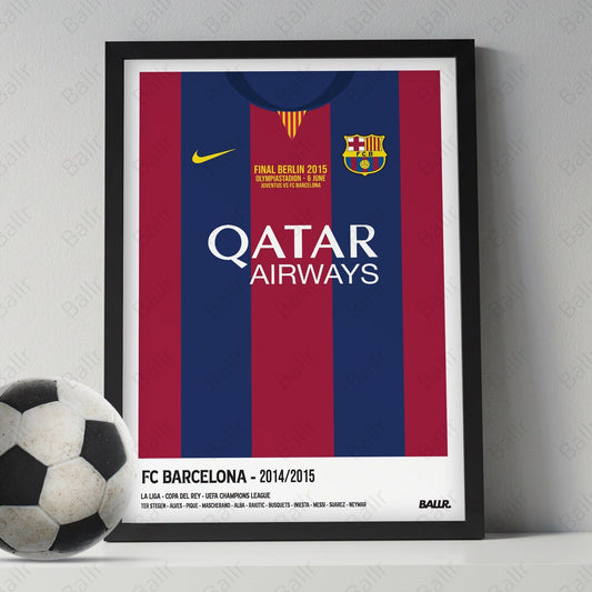 Barcelona 14/15 UCL Final Front Kit