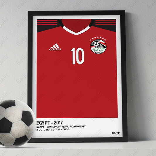Mo Salah World Cup Qualification Goal Front Kit